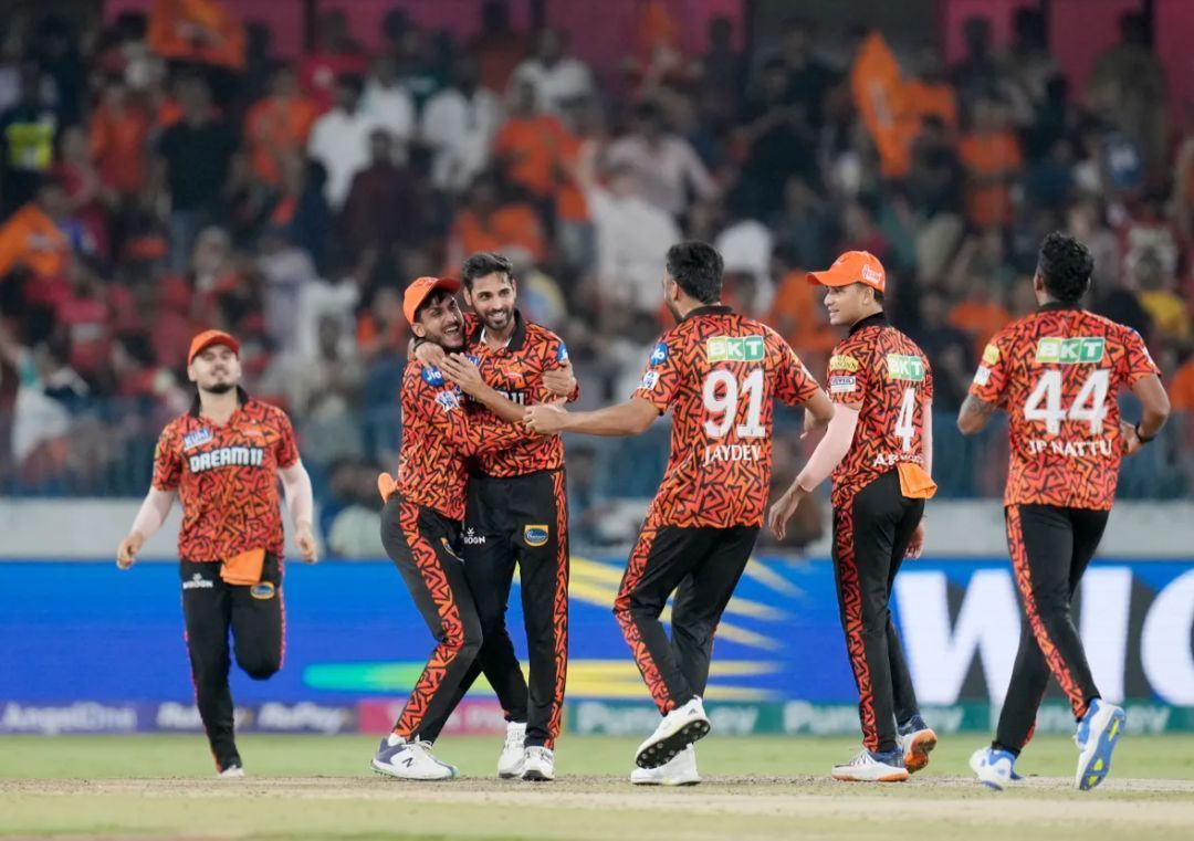 Sunrisers Hyderabad won vs Rajasthan Royals 