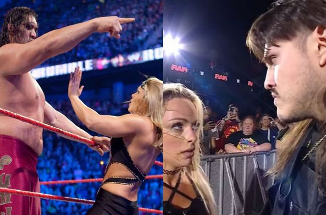3 मौके जब WWE में फीमेल रेसलर ने फैंस के सामने मेल Superstar को किस कर सभी के होश उड़ा दिए