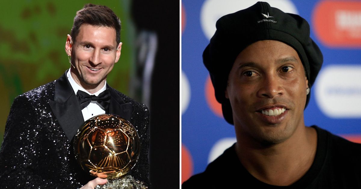 Ronaldinho on Lionel Messi not being the GOAT