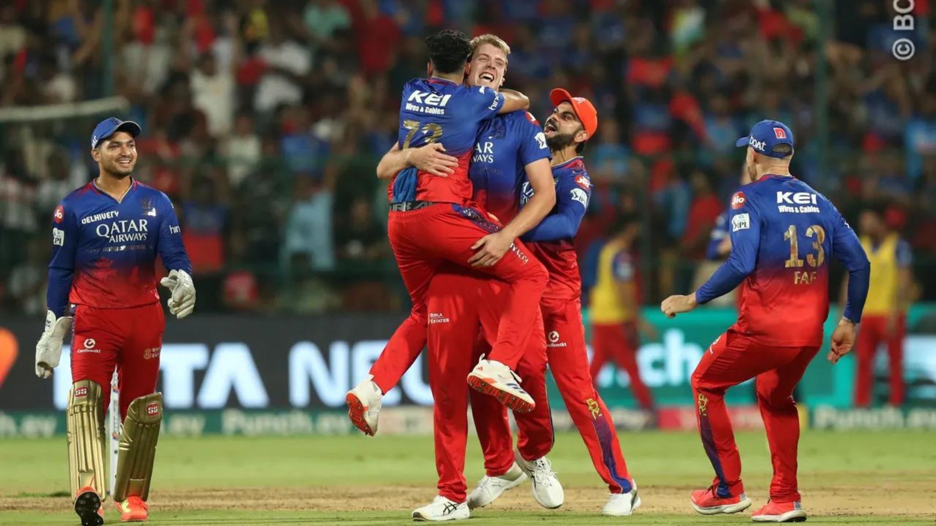 RCB kept their IPL 2024 playoffs hopes alive (Image: BCCI/IPL)