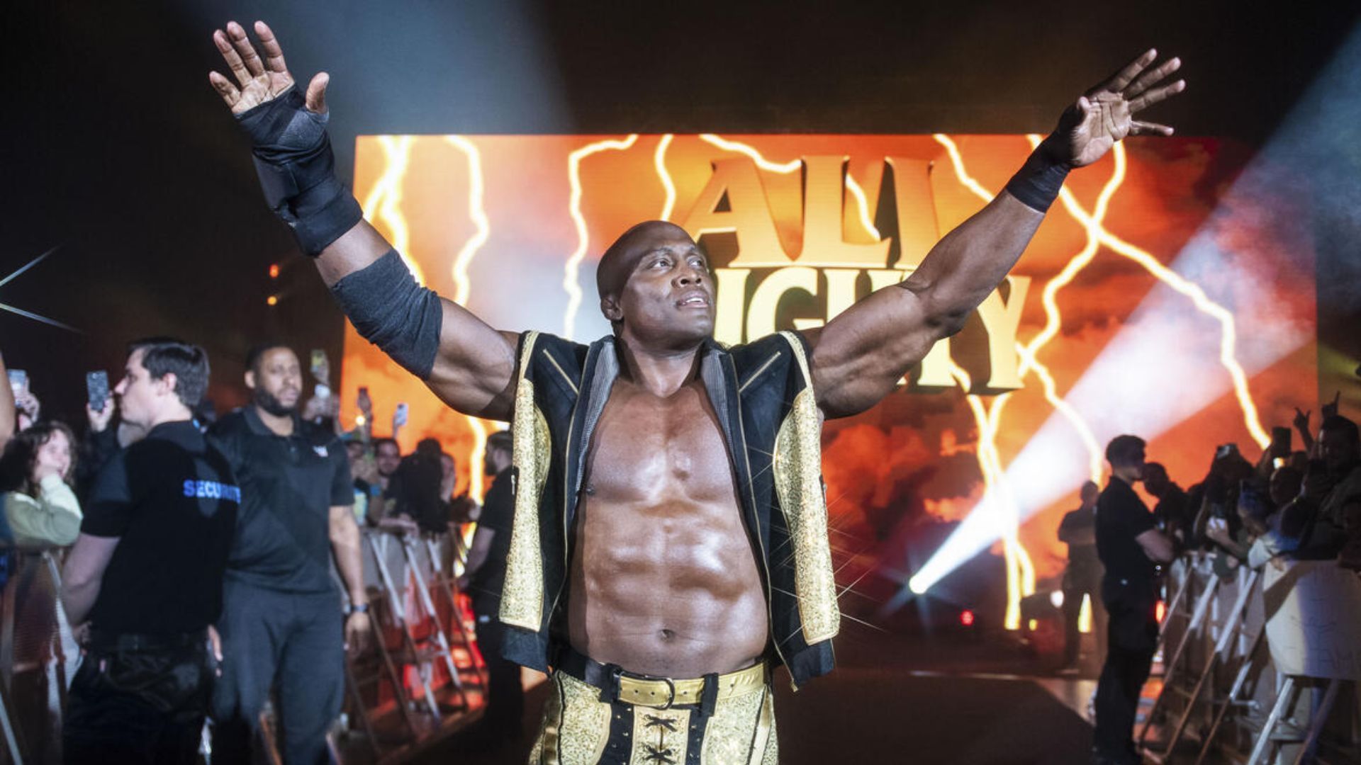 Bobby Lashley has a new feud brewing on Friday nights (Credit: WWE)