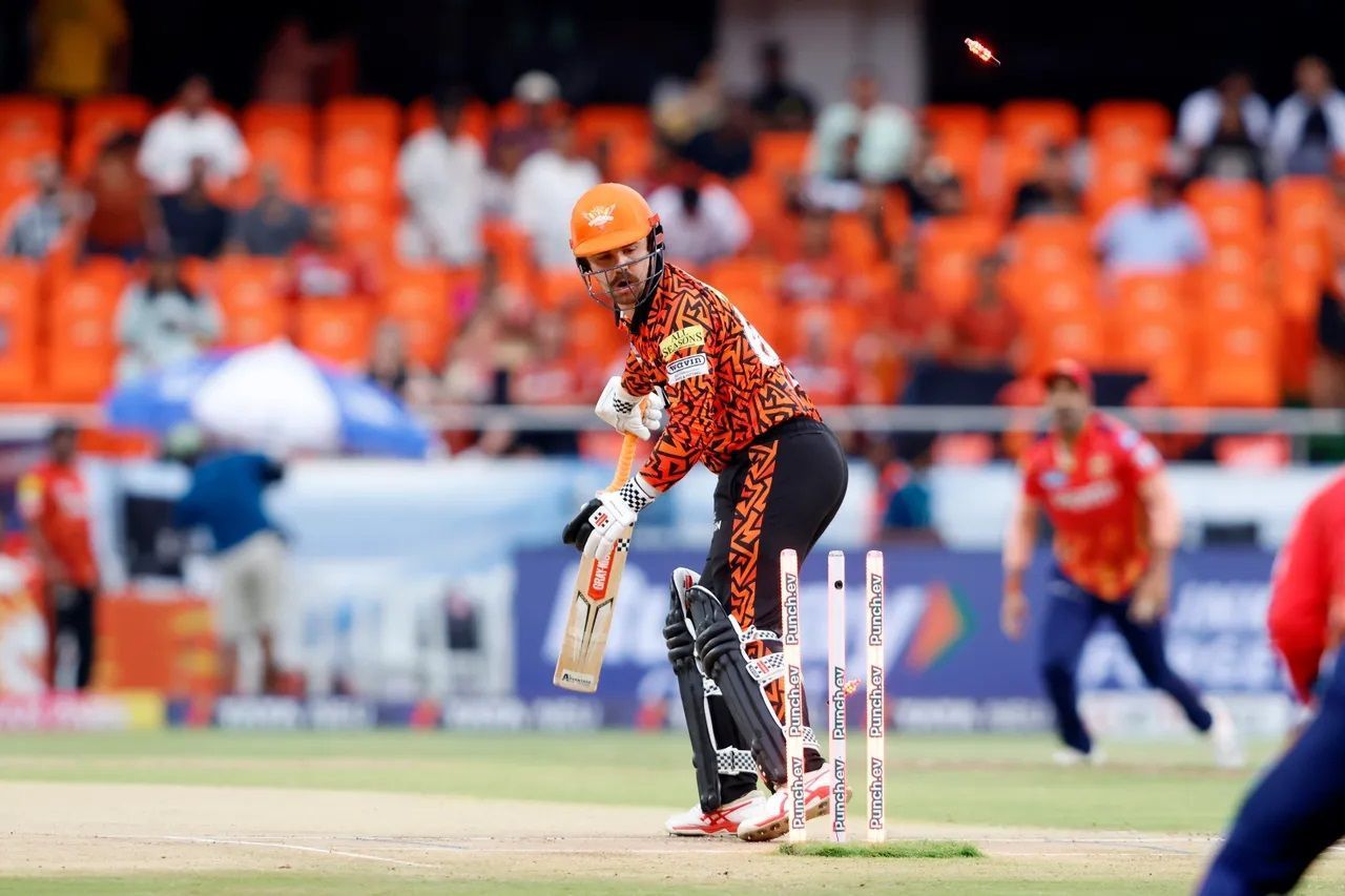 Arshdeep Singh castled Travis Head with his first ball in PBKS