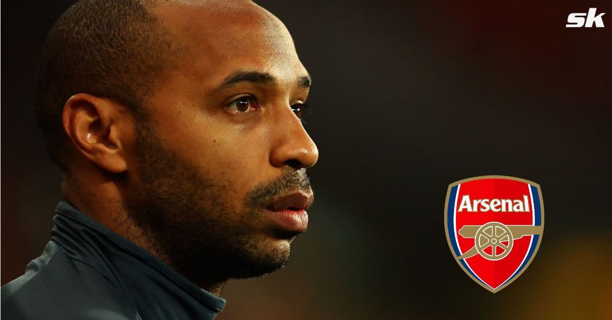 Thierry Henry reacts to Arsenal superstar