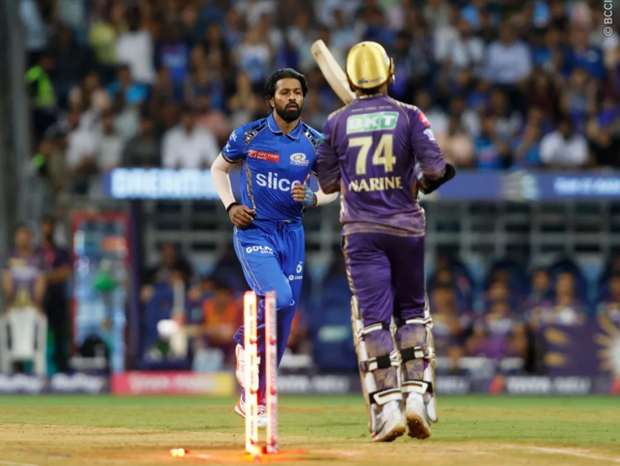 KKR will host Mumbai Indians on Saturday 