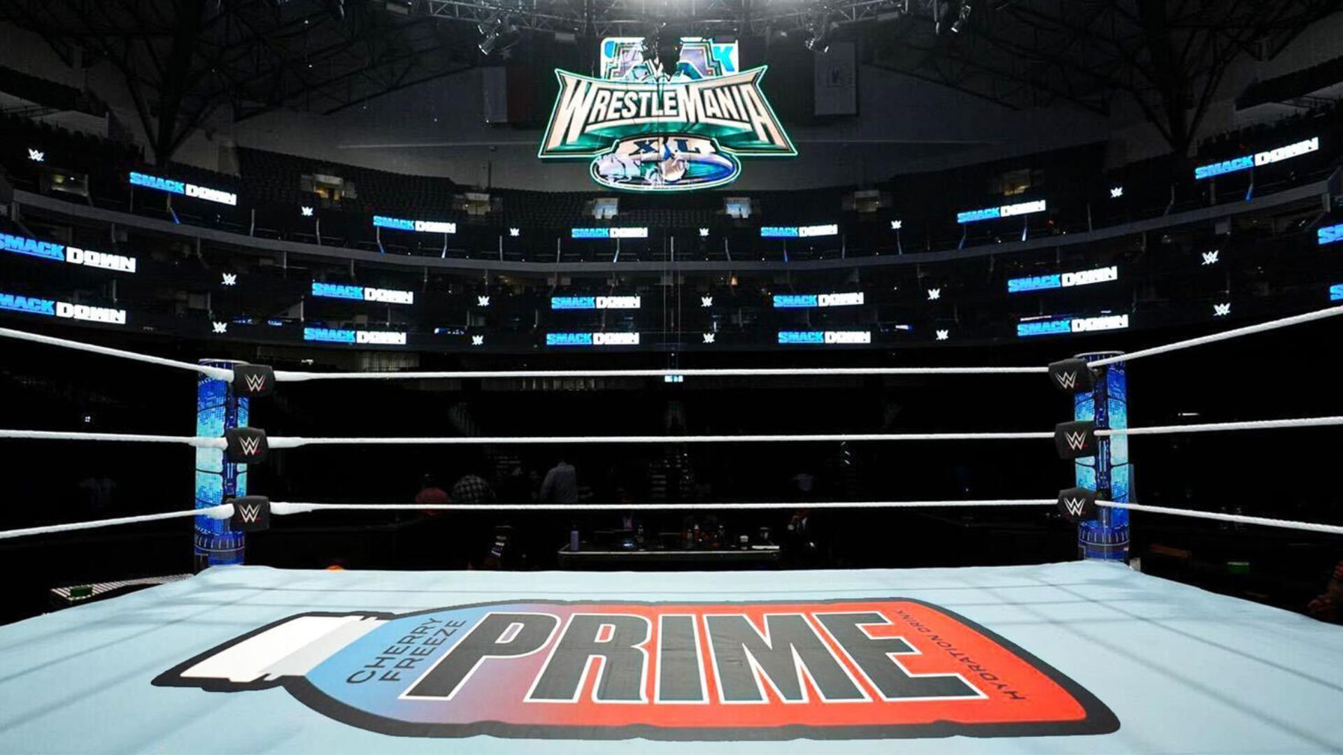 The Prime Logo has been on the ring canvas in prestigious events like WrestleMania 40