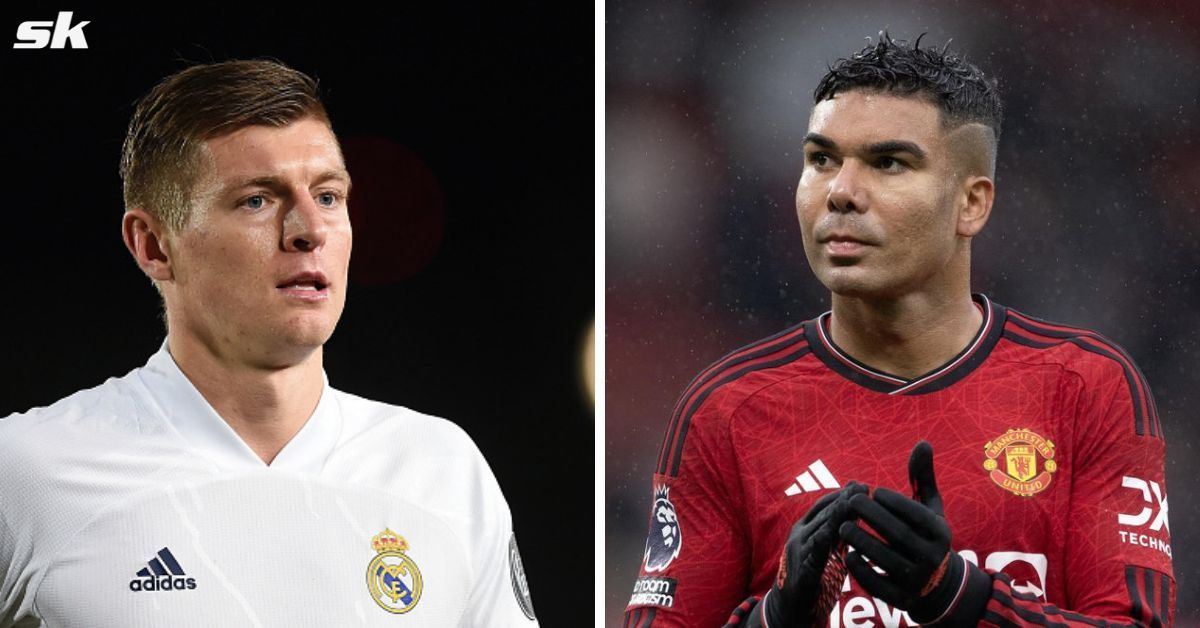 Toni Kroos for Real Madrid and Casemiro for Manchester United