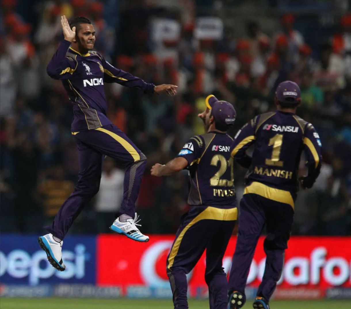 Who says Sunil Narine doesn&#039;t celebrate enough?