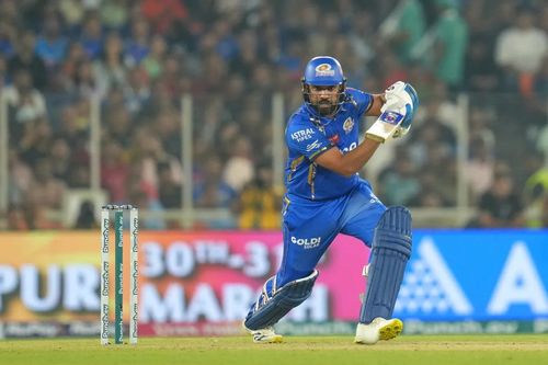 Rohit Sharma has amassed 315 runs at a strike rate of 158.29 in 10 innings in IPL 2024. [P/C: iplt20.com]