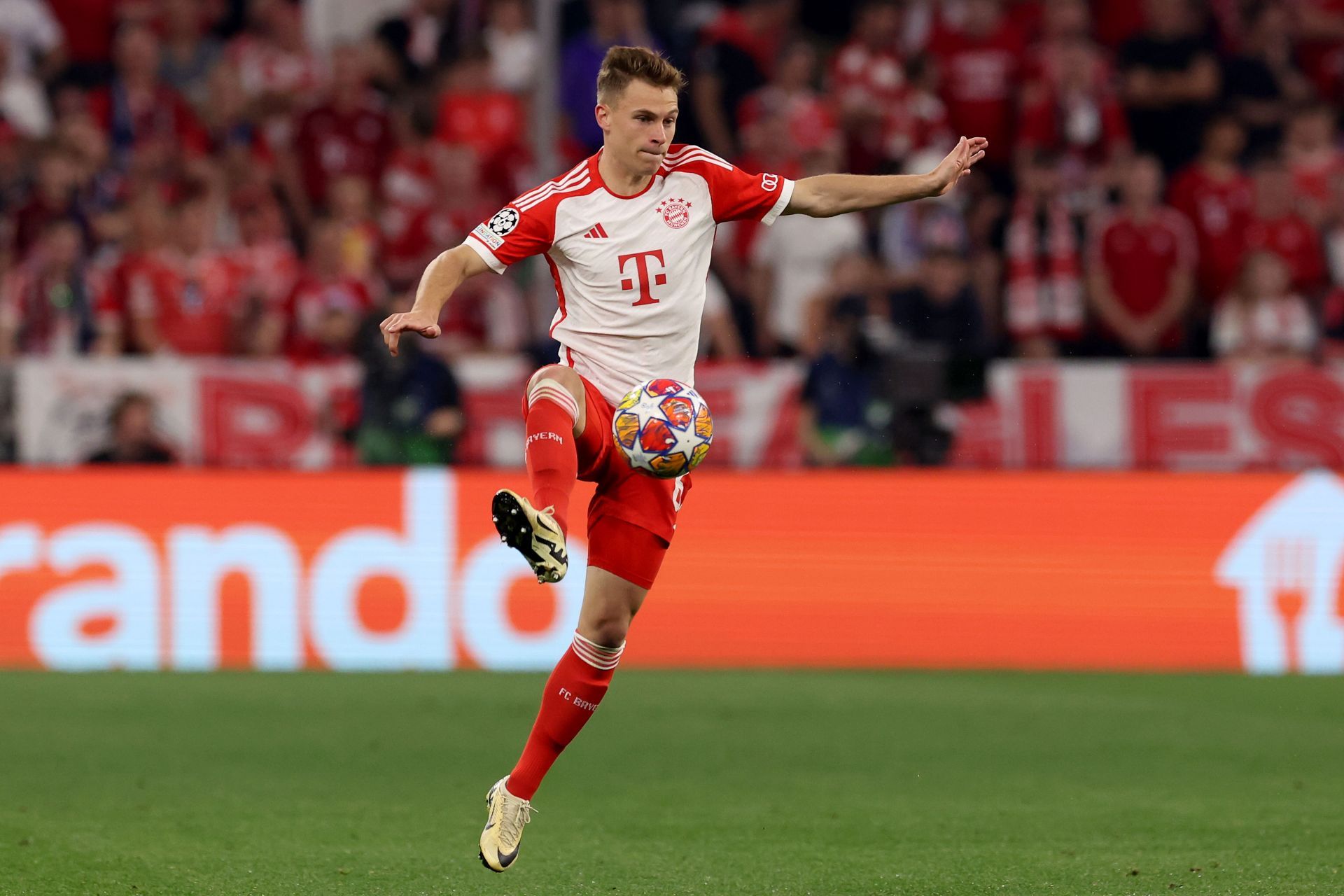 Joshua Kimmich has admirers at Camp Nou