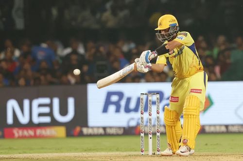 Ajinkya Rahane scored 33 runs off 22 deliveries. [P/C: iplt20.com]