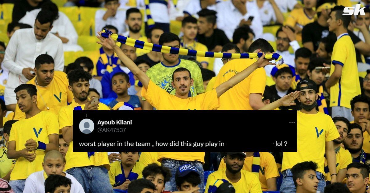 Al-Nassr fans have slammed Aymeric Laporte for getting sent off vs Al-Riyadh.