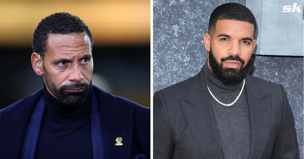 Rio Ferdinand critcizes Drake for being a football glory hunter