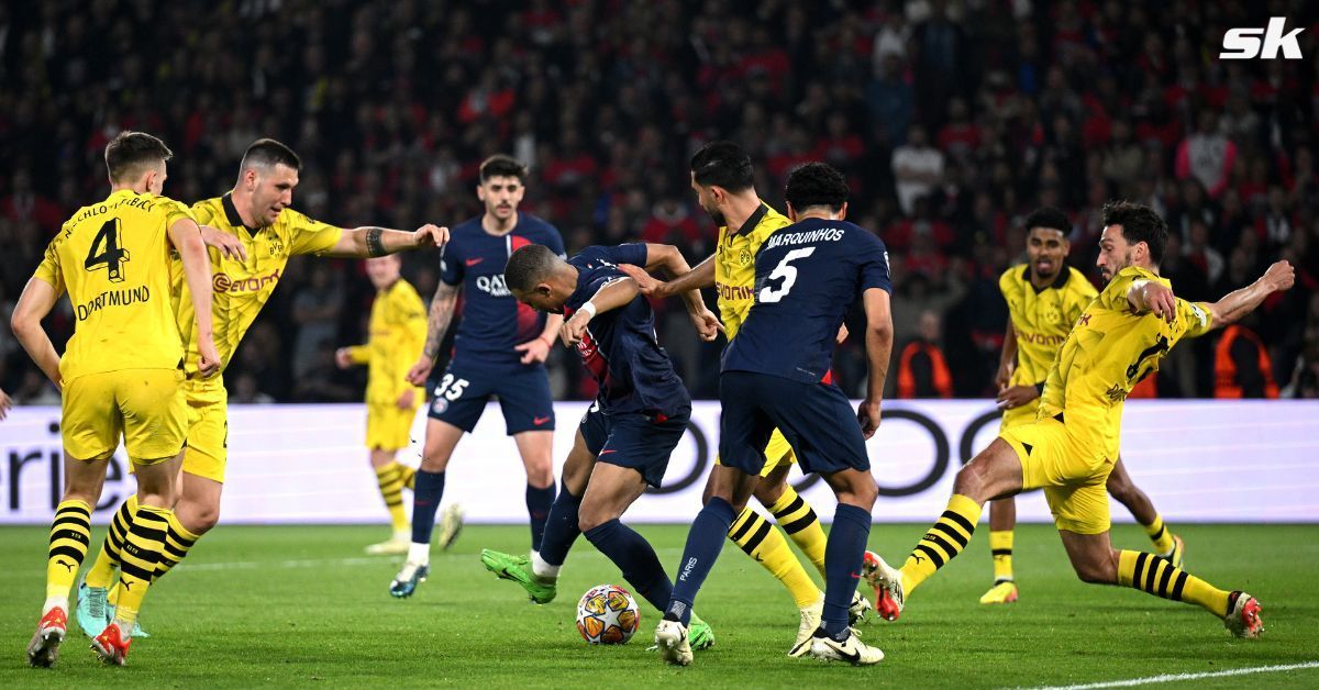 Fans reacted online as Borussia Dortmund beat PSG to qualify for the Champions League final