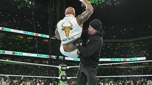 The Undertaker and The Rock