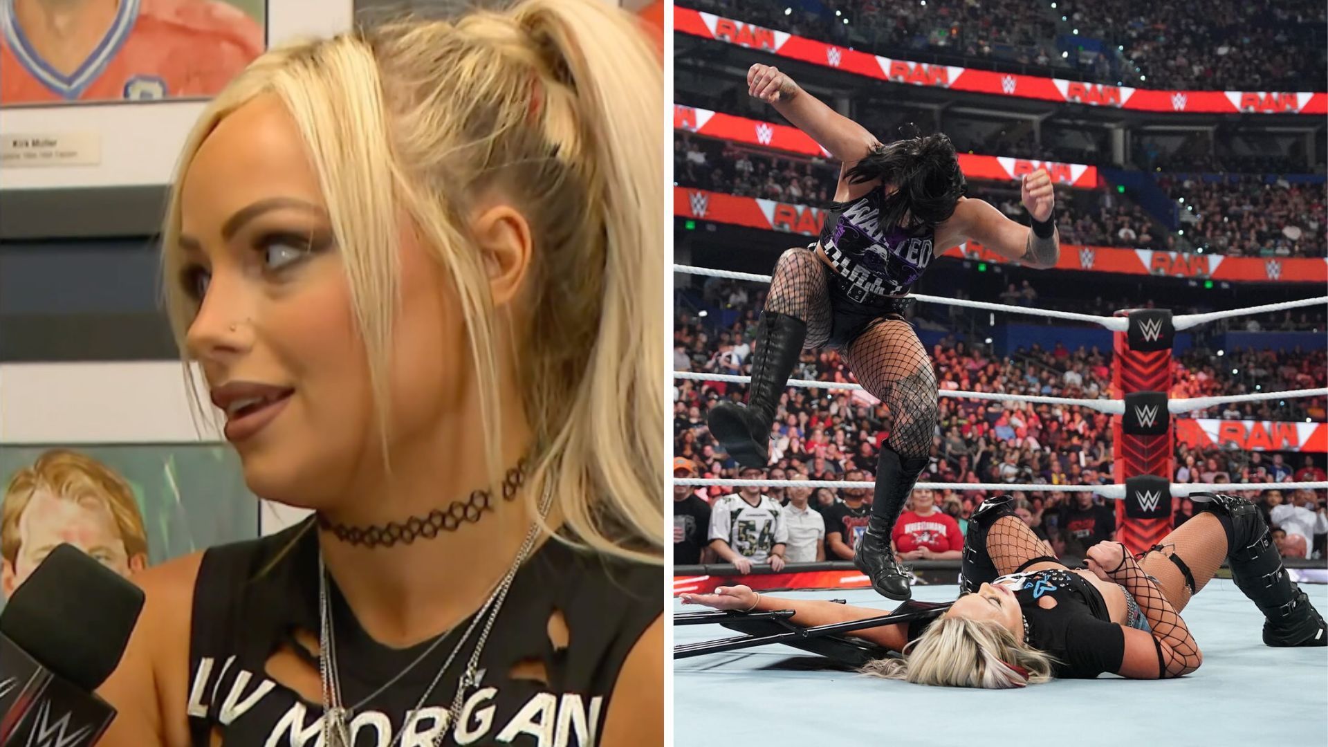 Rhea Ripley brutally injured Liv Morgan [Image credits: star