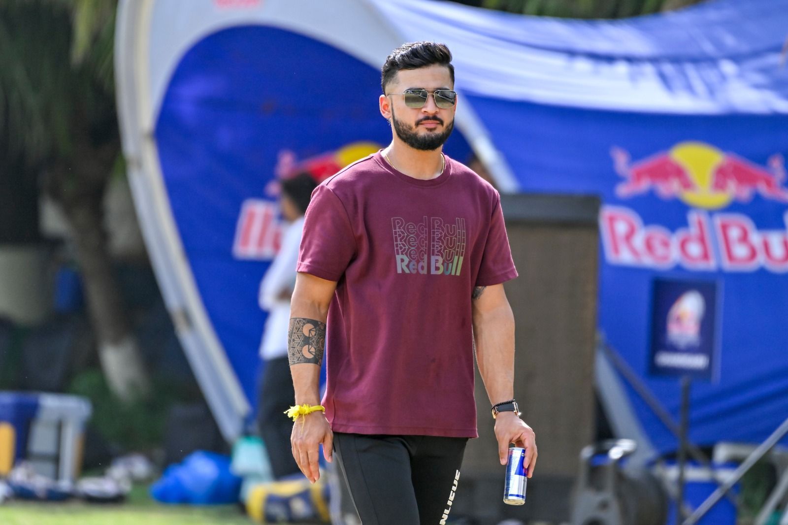 Riyan Parag, Rajasthan Royals cricketer and a Red Bull athlete (Image: Team RB)