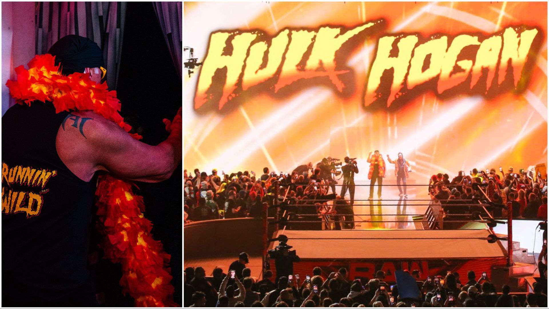 WWE Hall of Famer Hulk Hogan at the RAW XXX special
