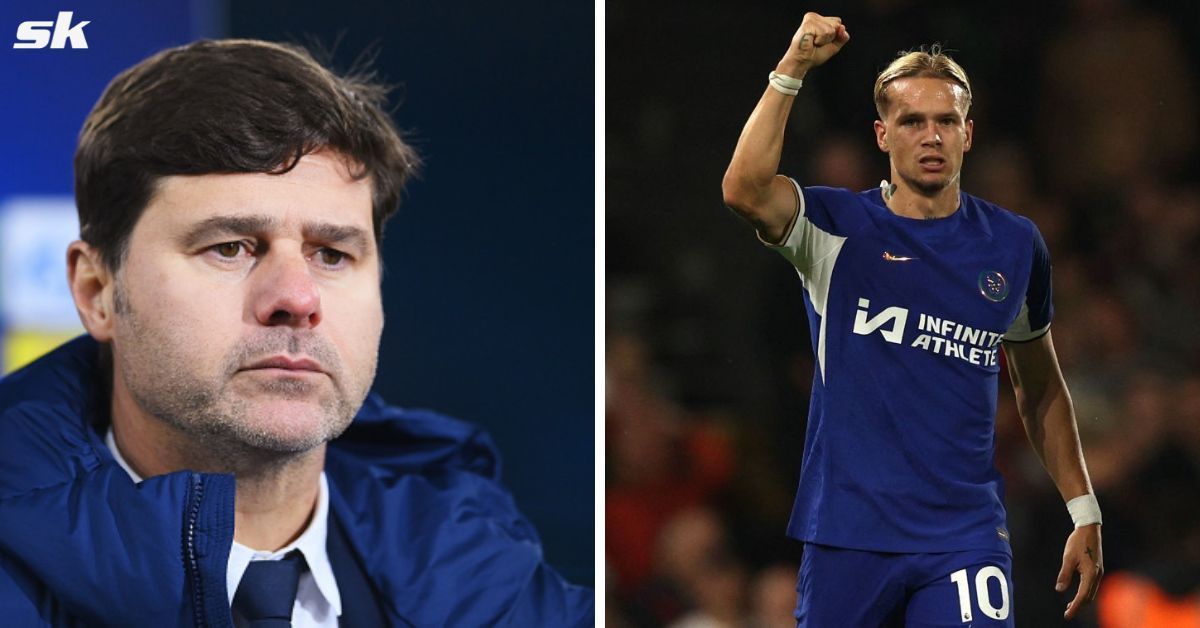 Mauricio Pochettino and Mykhailo Mudryk         