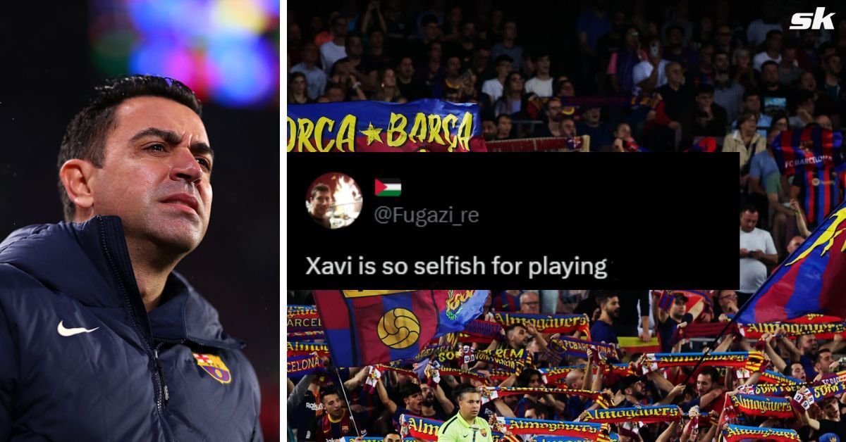Fans unhappy with Barcelona star