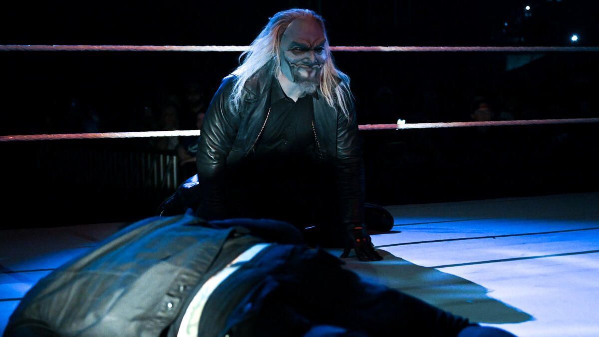 Uncle Howdy accompanied Bray Wyatt upon his return to WWE!