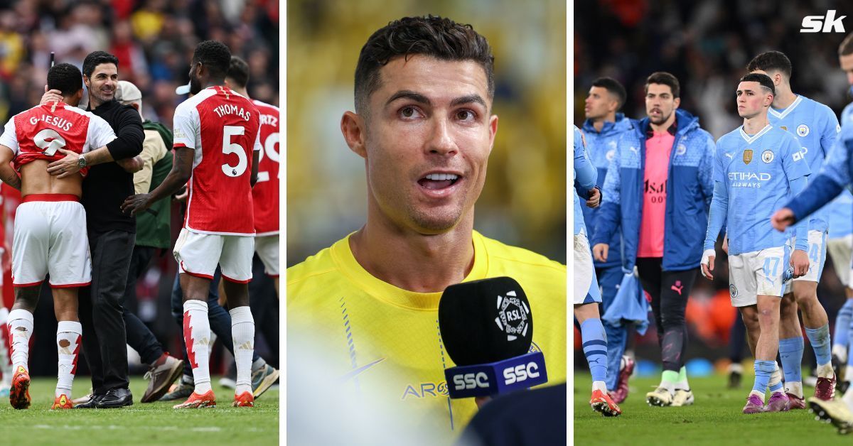 Cristiano Ronaldo picks his winner between Arsenal and Manchester City before EPL