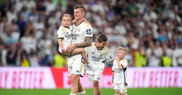 My kids' reaction has literally destroyed me” - Toni Kroos turns emotional with family after final league game for Real Madrid