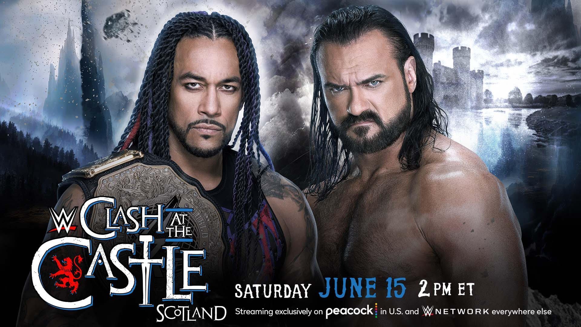 Damian Priest will out his World Heavyweight Championship on the line against Drew McIntyre at Clash at the Castle (Photo creit: WWE.com)