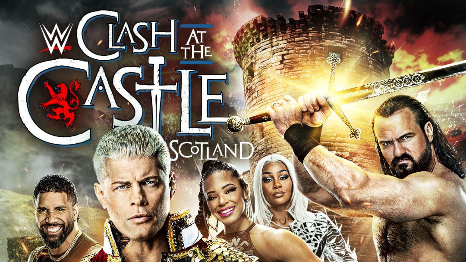 Clash at the Castle match card is yet to take shape.