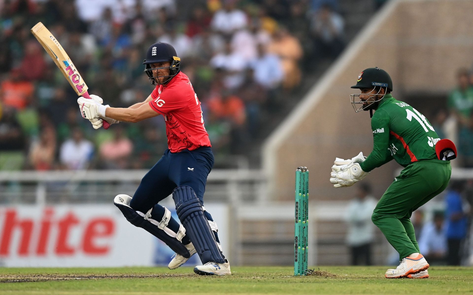 Dawid Malan batting. (Credits: Getty)