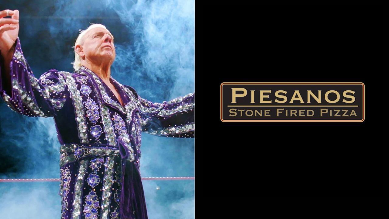 Ric Flair was allegedly thrown out of the Florida-based restaurant (Images: @ricflairnatureboy / @piesanosstonefiredpizza on Instagram).