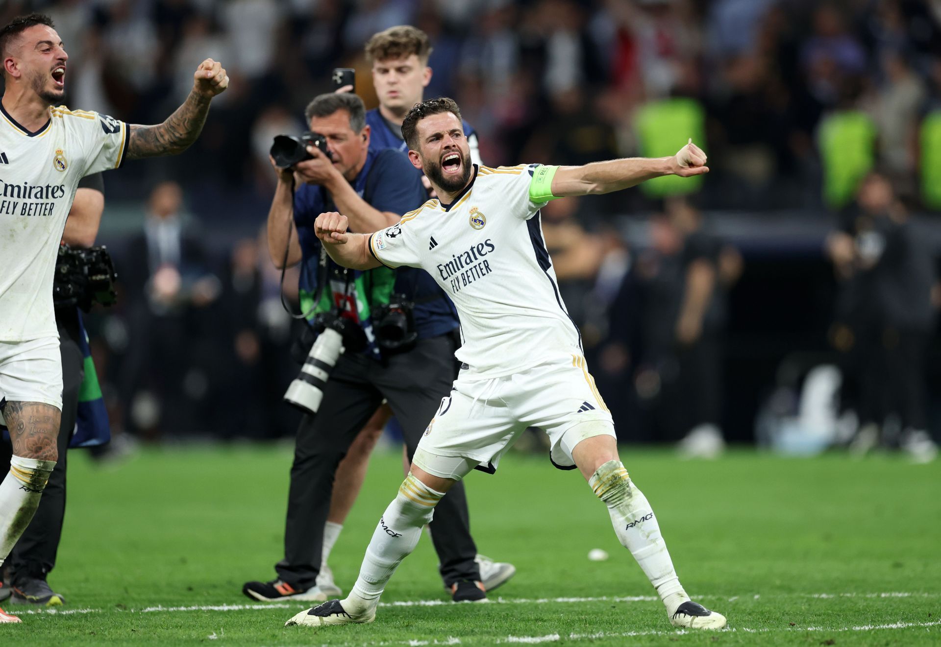 Nacho Fernandez won the title with Real Madrid last weekend.