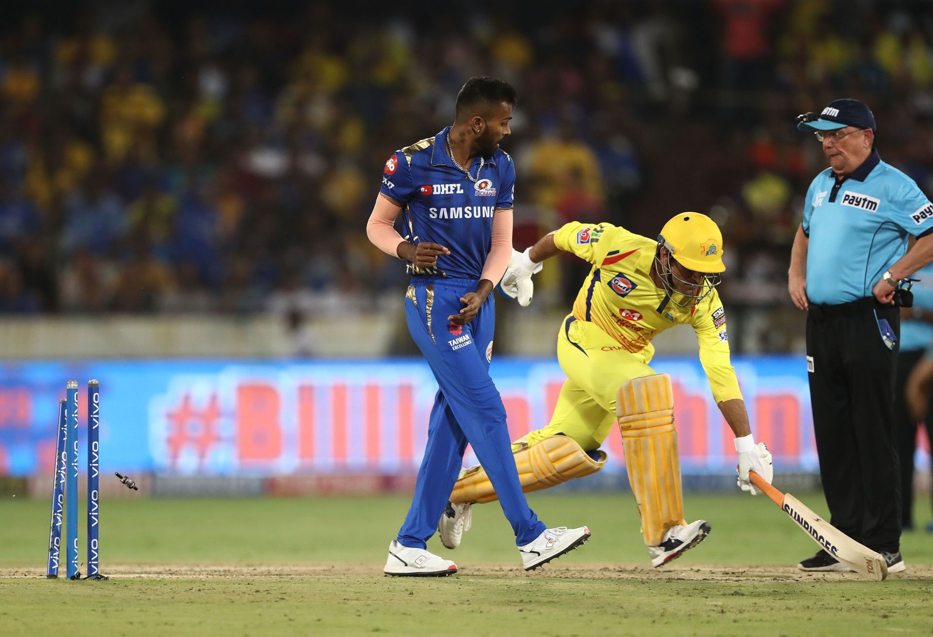 A key chapter in the book of MS Dhoni run-outs, the IPL 2019 final
