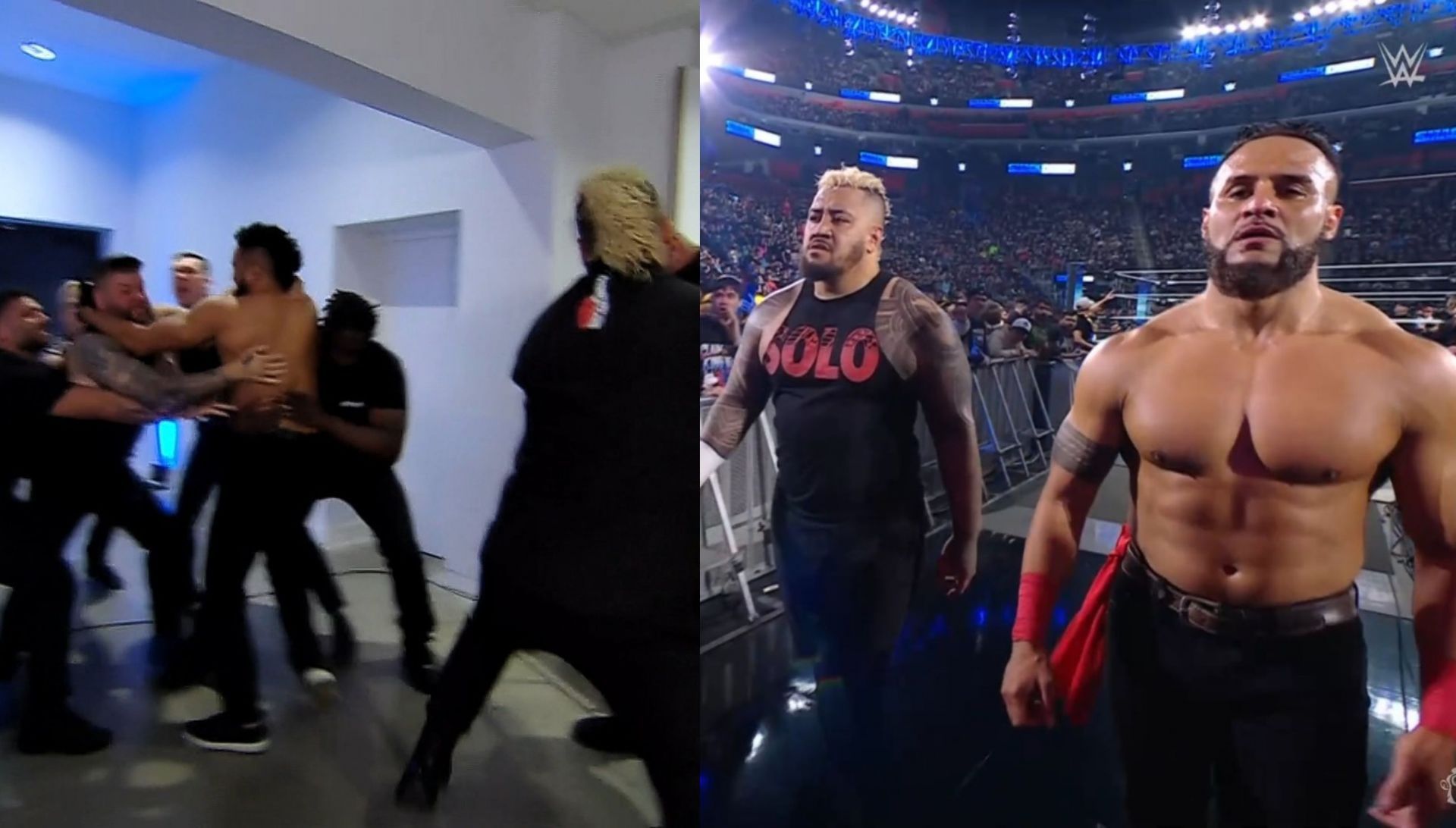 WWE SmackDown में हुआ जबरदस्त बवाल 