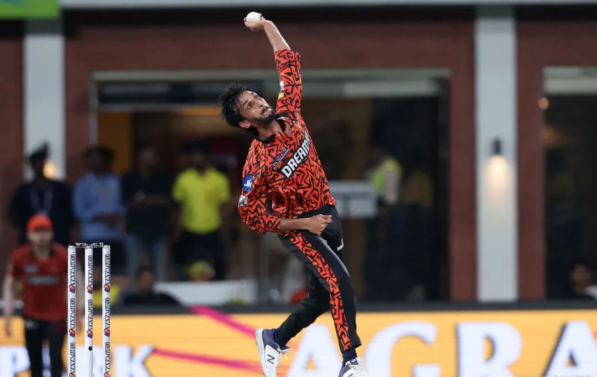 Shahbaz Ahmed in action. (Pic: IPLT20.com)