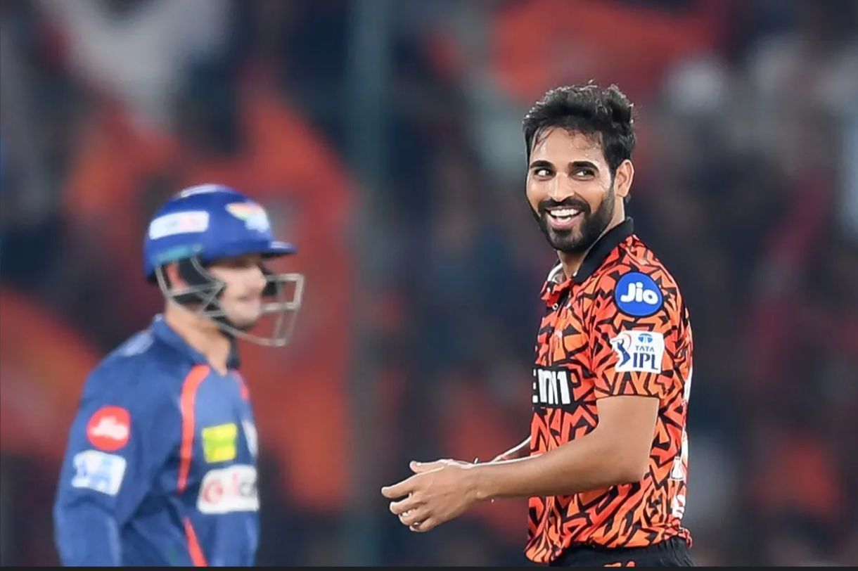 Bhuvneshwar Kumar for Sunrisers Hyderabad [Image credit: Getty Images]