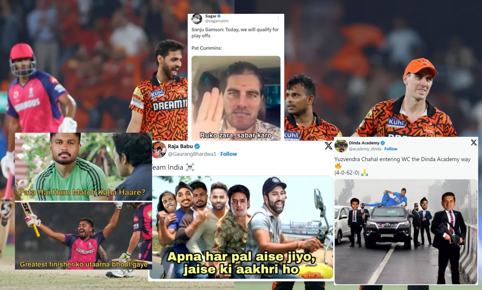 Top 10 funny memes from the latest IPL match.