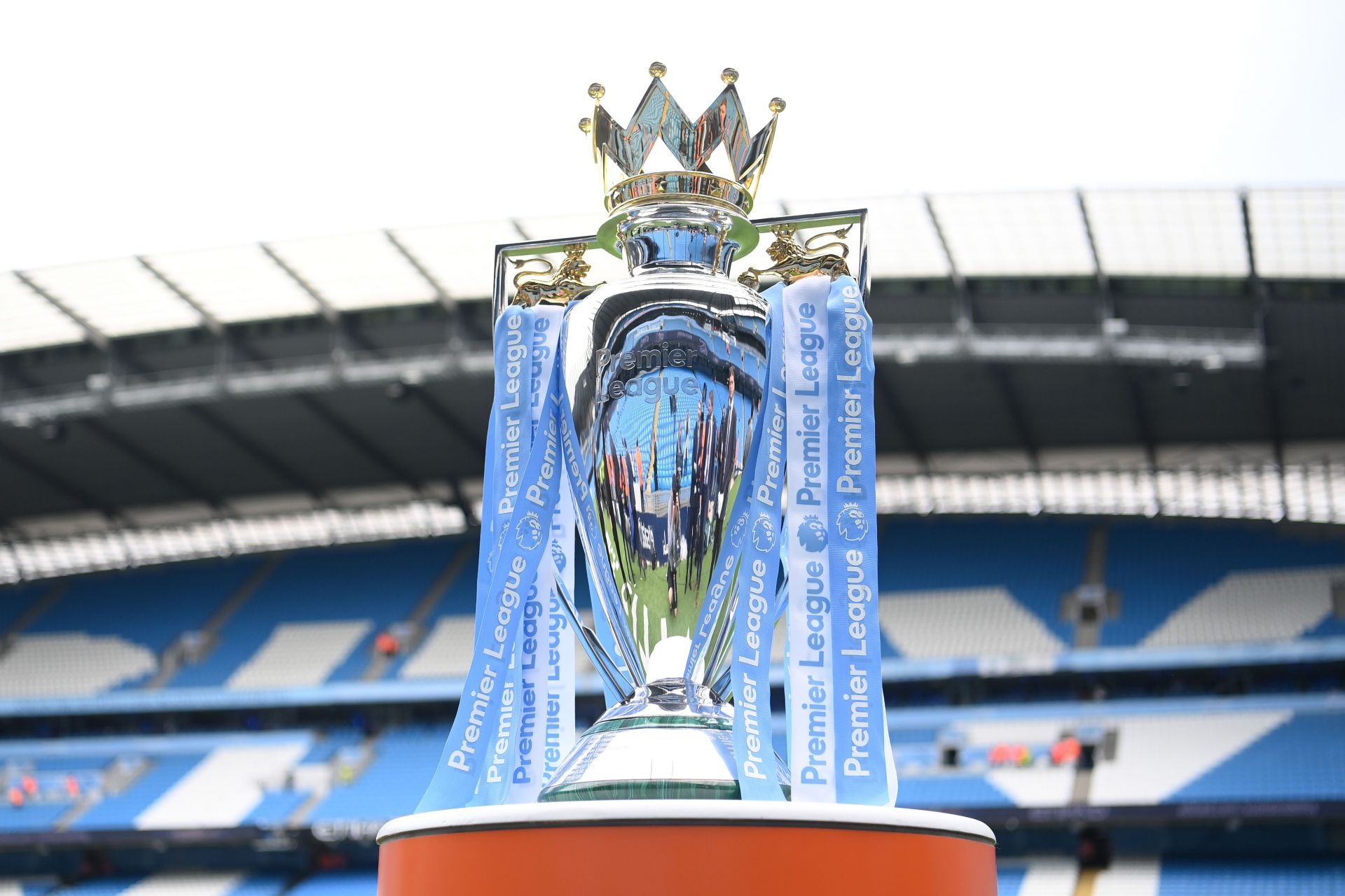 English Premier league Trophy (Photo by Michael Regan/Getty Images)
