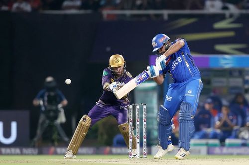 Rohit Sharma consumed 24 deliveries for his 19 runs. [P/C: iplt20.com]