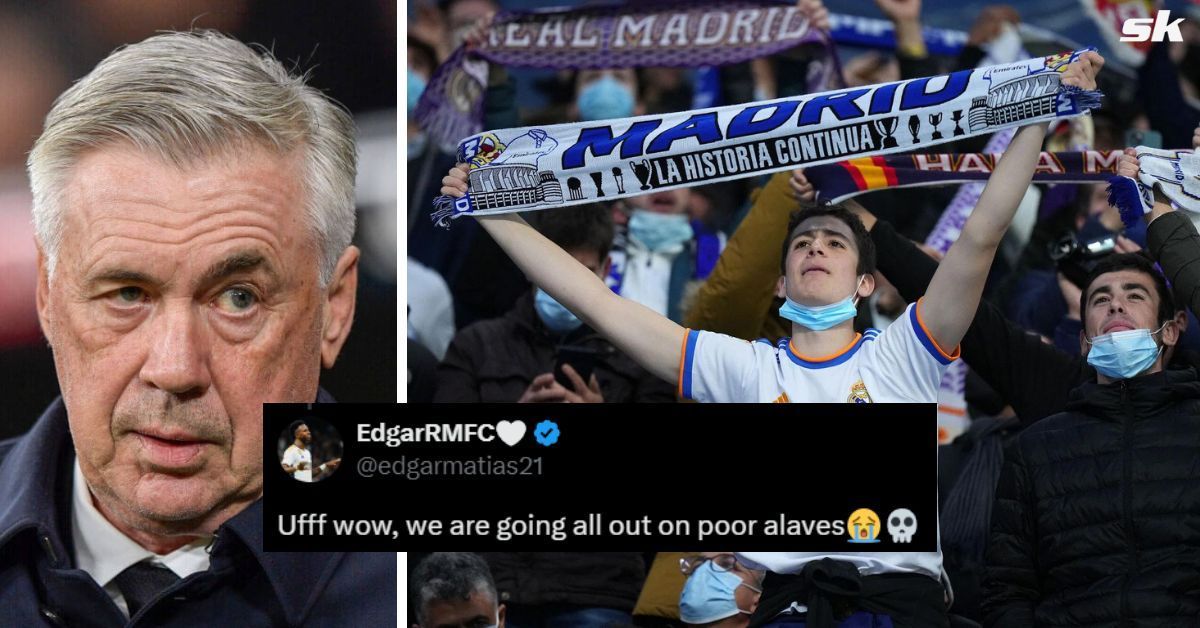 Fans react as Real Madrid name starting XI to face Alaves in La Liga clash.