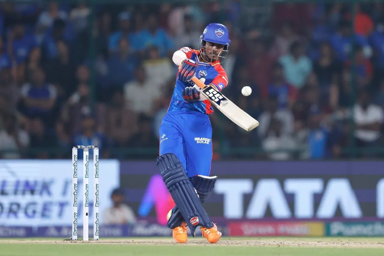 Abishek Porel smashed 58 runs off 33 deliveries. [P/C: iplt20.com]