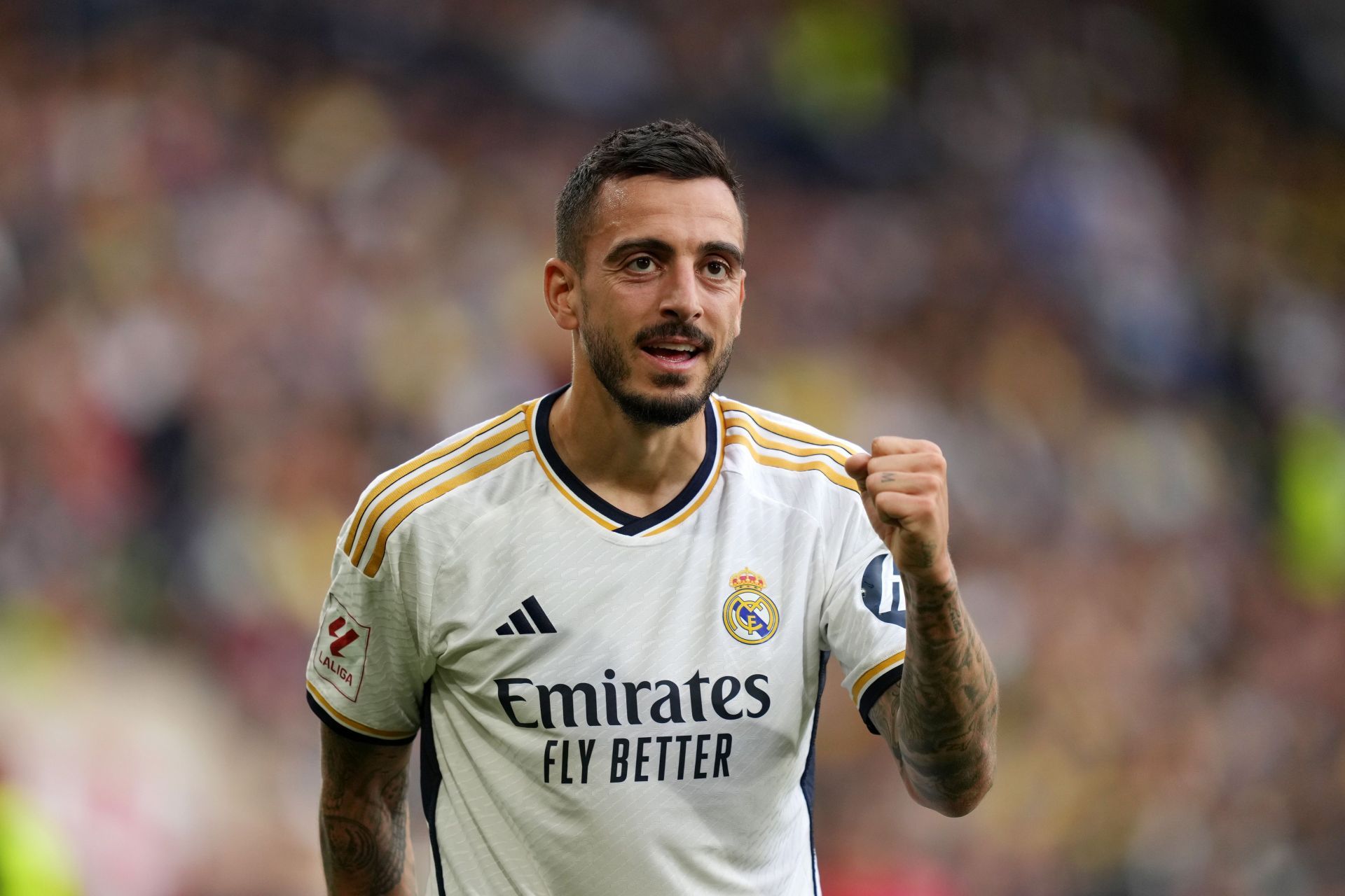 Joselu is set to stay at the Santiago Bernabeu