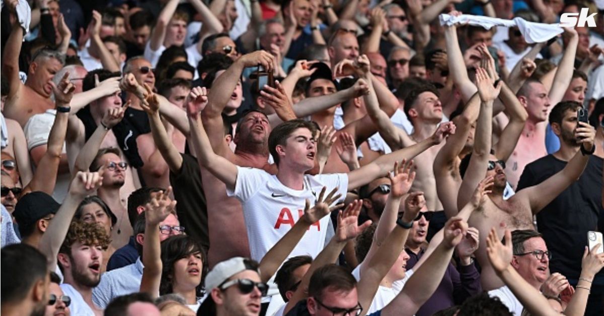 WATCH: Tottenham fans start chanting 