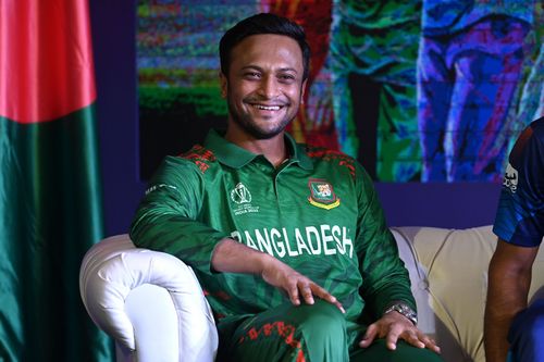 Shakib Al Hasan. (Image Credits: Getty)