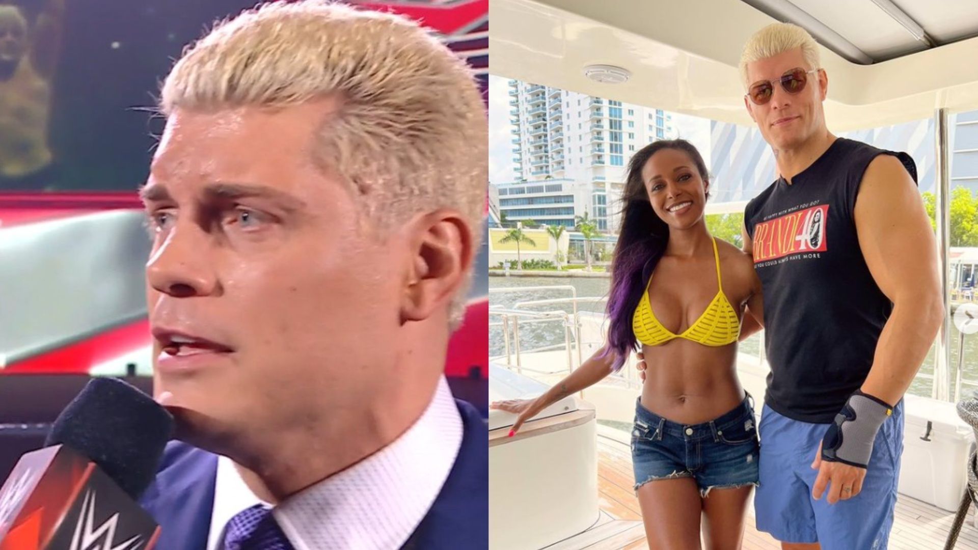 Cody Rhodes gets emotional about his partner