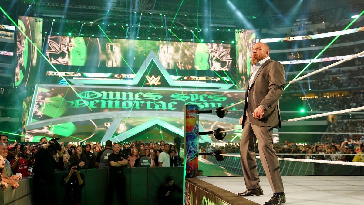 Triple H is the WWE Chief Content Officer!