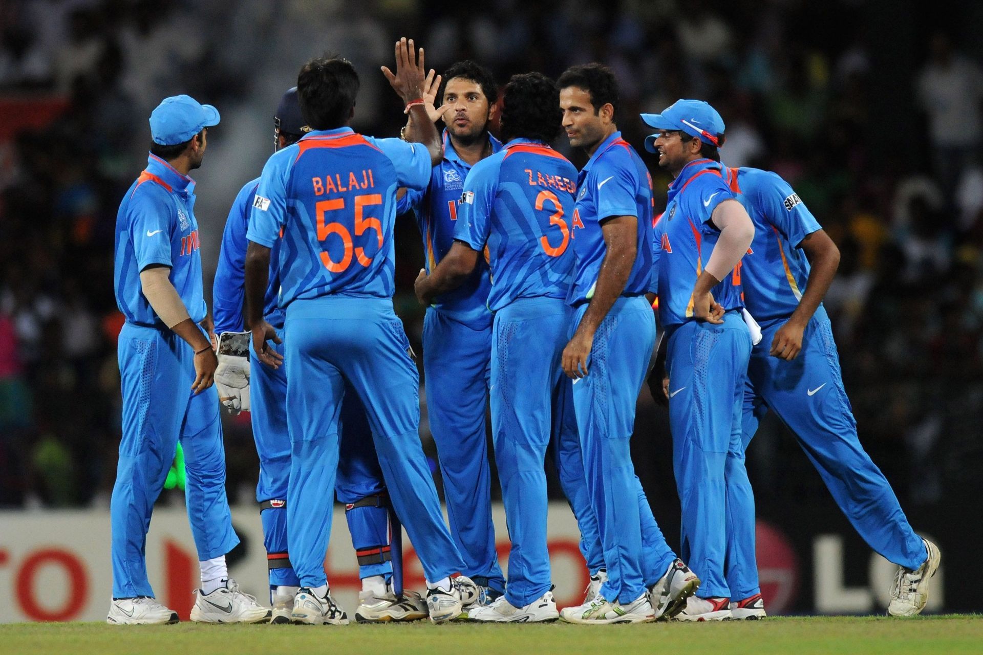 Team India during their 2012 T20 World Cup campaign (Image Credit: Getty Images)