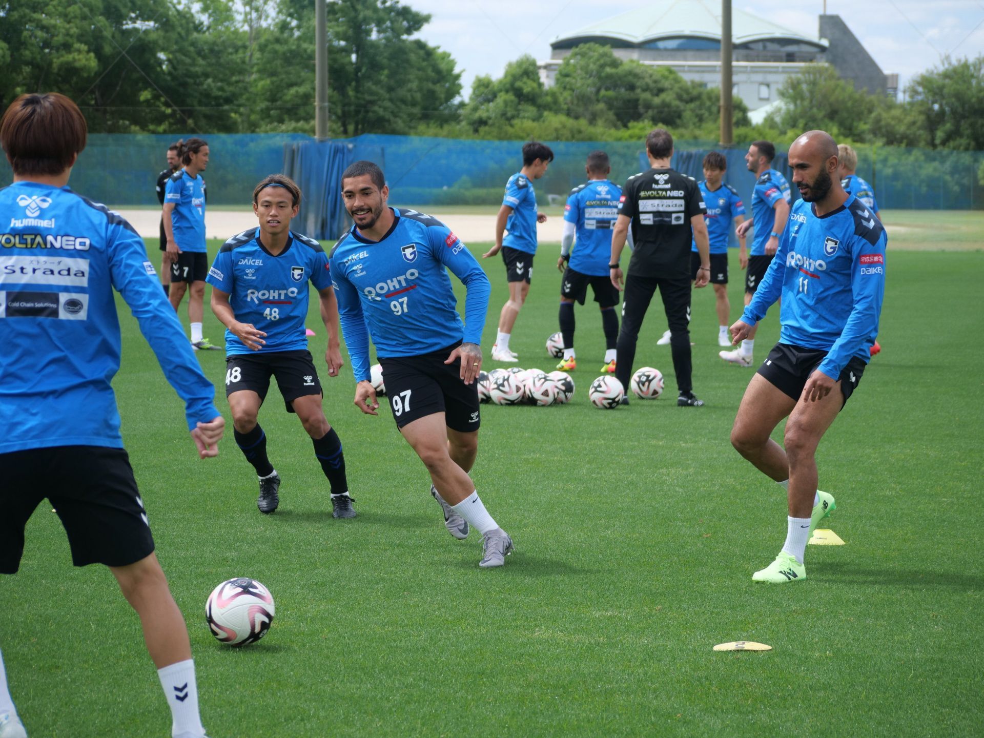 Gamba Osaka host Tegevajaro on Wednesday. (Credit: Gamba_Official Twitter)