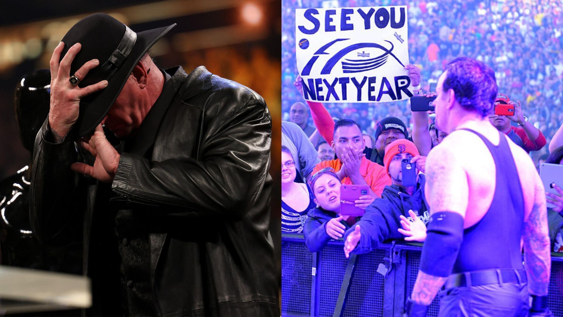 The Undertaker evokes the best reactions from fans (Credit: WWE)