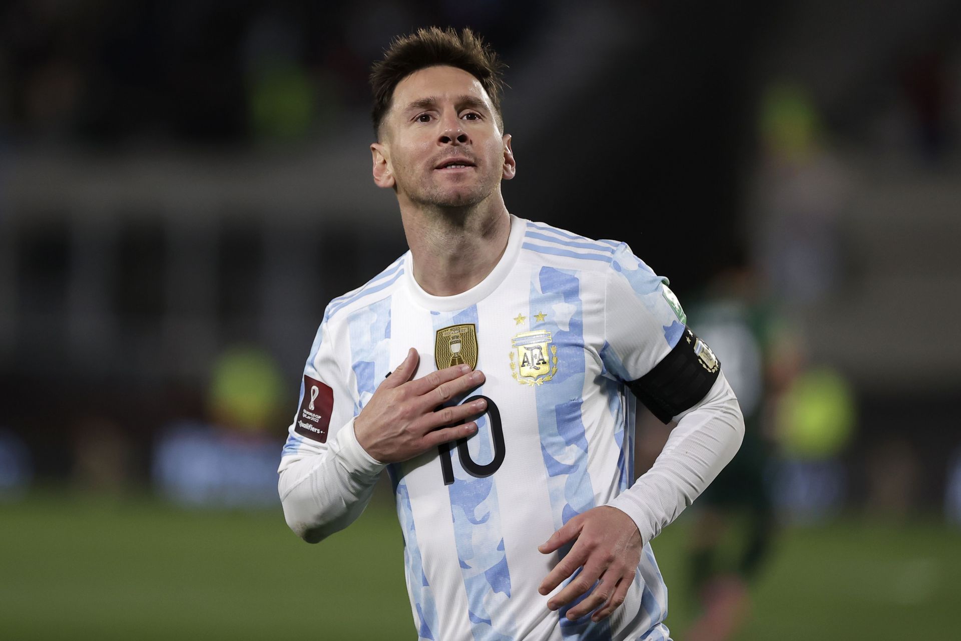 Argentina v Bolivia - FIFA World Cup 2022 Qatar Qualifier (Photo by Juan I. Roncoroni - Pool/Getty Images)