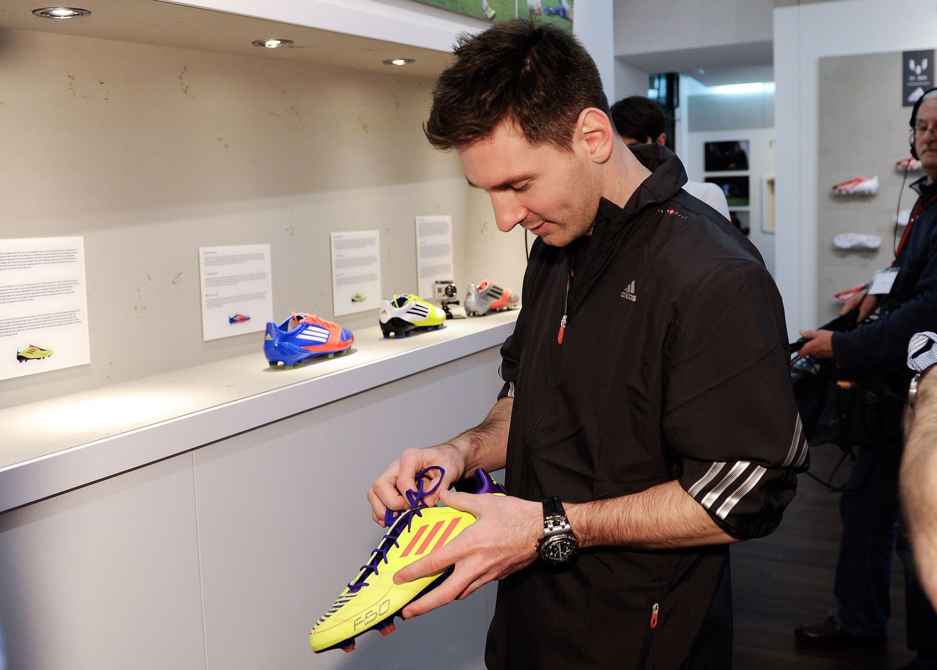 Leo Messi - Adidas Shoot (Photo by David Ramos/Getty Images for Adidas)